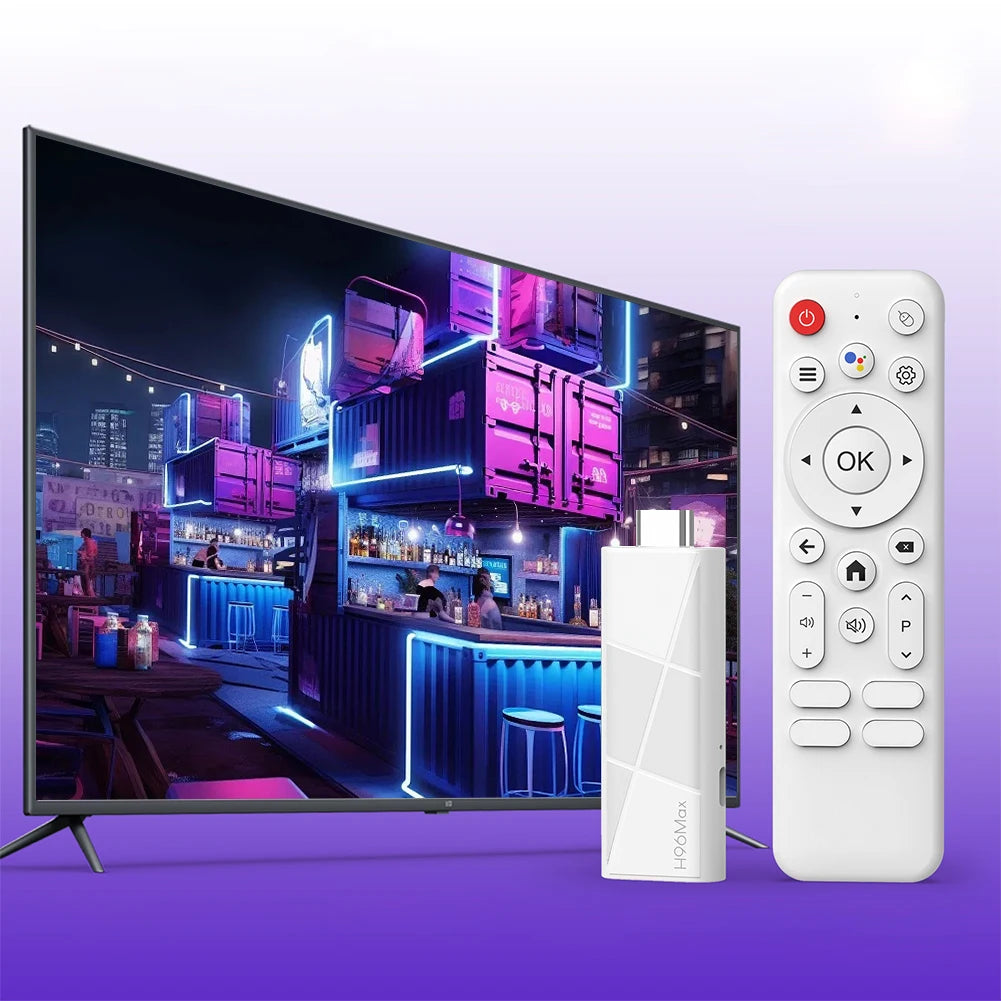 H96 MAX RK3518 Android 14 Smart TV Box Quad Core Media Player Wifi6 BT5.4 Smart Home Player Voice Control