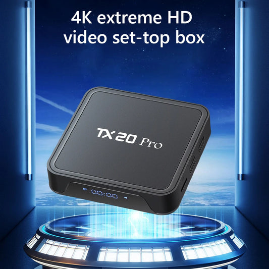 Android 15.0 Smart TV Box Allwinner H313 Quad Core 4K HD Media Player Dual WIFI BT5.2 Android TV Box 1GB 8GB